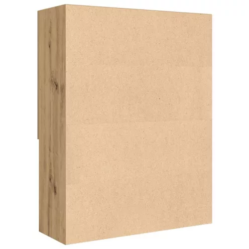  kézműves tölgy színű mosógépszekrény 70,5 x 25,5 x 90 cm