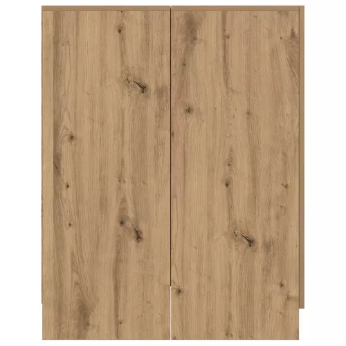  kézműves tölgy színű mosógépszekrény 70,5 x 71,5 x 91,5 cm