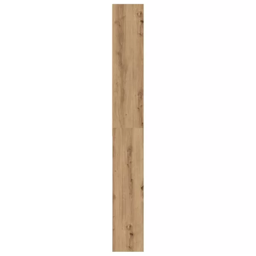  kézműves tölgy színű mosógépszekrény 64x24x190 cm