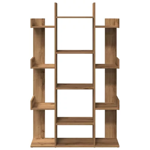  Könyves szekrény Artisan tölgy 86x25,5x140 cm Műanyag fa