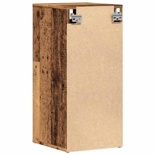  antik fa színű szerelt fa cipősszekrény 32 x 35 x 70 cm