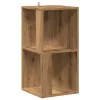  sarokszekrény kézműves tölgy 33x33x67 cm szerelt fa