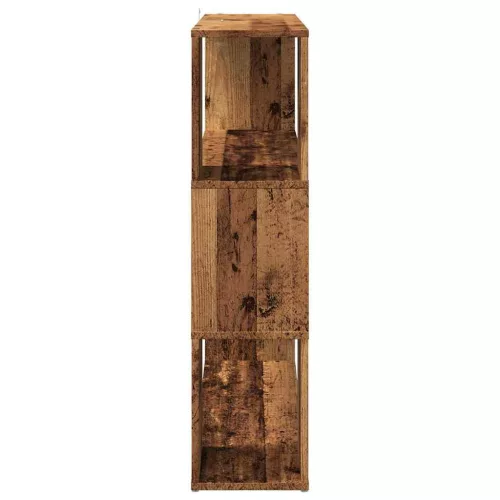  Könyvszekrény/szobaosztó régi fa 100x24x94 cm