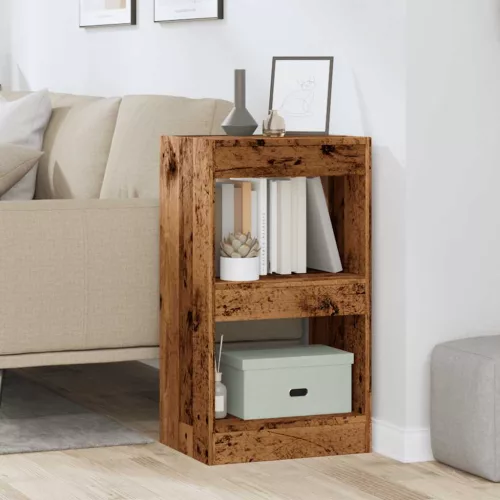  Könyvszekrény/szobaosztó régi fa 40x30x72 cm