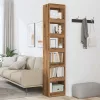  Könyvszekrény/szobaosztó Artisan tölgy 40x30x198 cm