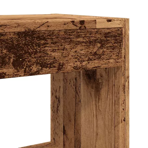  Könyvszekrény/szobaosztó régi fa 80x30x72 cm