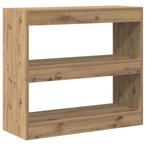  Könyvszekrény/szobaosztó Artisan tölgy 80x30x72 cm