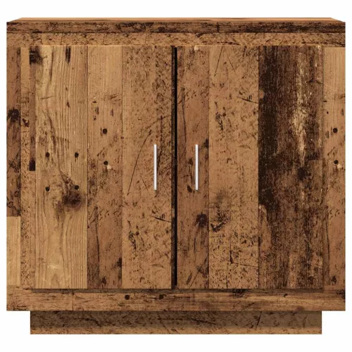  komód Régi fa 80x40x75 cm Gépelt fa