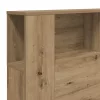  kézműves tölgy szerelt fa áthidalószekrény 180x18,5x102,5 cm