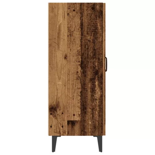  antik fa színű szerelt fa tálalószekrény 70 x 34 x 90 cm
