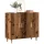  antik fa színű szerelt fa tálalószekrény 90 x 34 x 80 cm