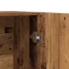  Highboard régi fa 70x31x115 cm gépesített fa