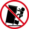  Highboard régi fa 70x31x115 cm gépesített fa