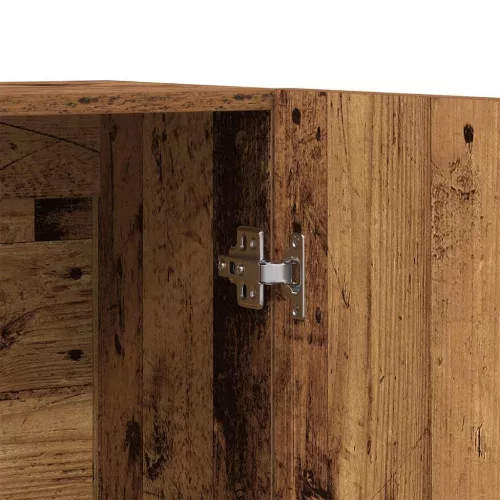  Highboard régi fa 70x31x115 cm gépesített fa