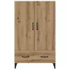  Highboard artisan tölgy 70x31x115 cm gépi úton előállított fa