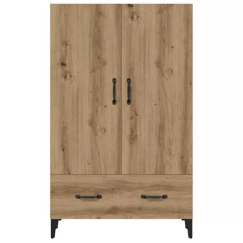  Highboard artisan tölgy 70x31x115 cm gépi úton előállított fa