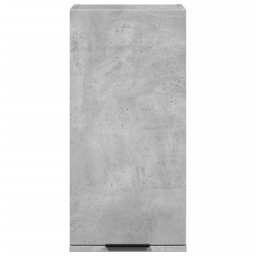  betonszürke fali fürdőszobaszekrény 32x20x67 cm