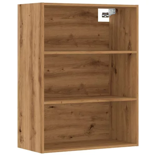  Függesztett fali szekrény kézműves tölgy 69,5x32,5x90 cm
