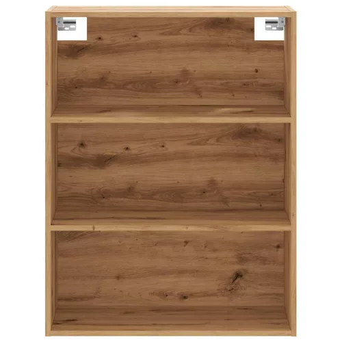  Függesztett fali szekrény kézműves tölgy 69,5x32,5x90 cm