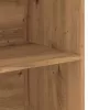  Függesztett fali szekrény kézműves tölgy 69,5x32,5x90 cm
