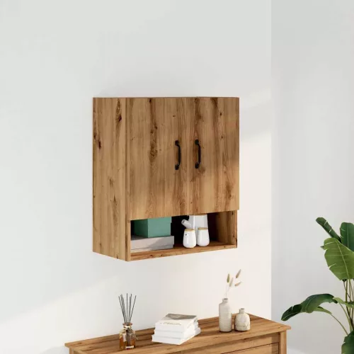  fali szekrény artisan tölgy 60x31x70cm gépi úton előállított fa