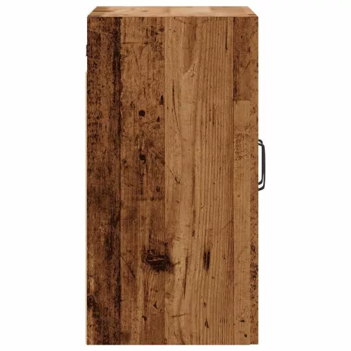  antik fa színű szerelt fa faliszekrény 60 x 31 x 60 cm