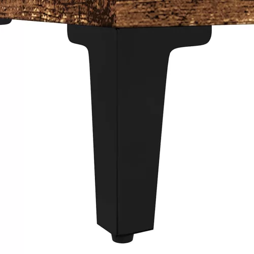  antik fa színű szerelt fa fürdőszobaszekrény 30 x 30 x 100 cm