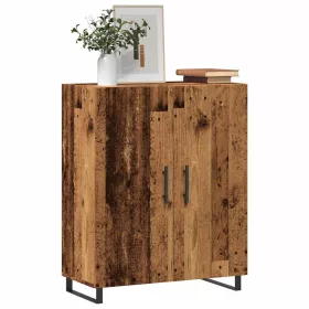    antik fa színű szerelt fa tálalószekrény 69,5 x 34 x 90 cm