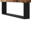  antik fa színű szerelt fa tálalószekrény 104 x 35 x 70 cm