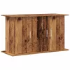  antik fa színű szerelt fa akváriumállvány 101x41x58 cm