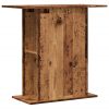  antik fa színű szerelt fa akváriumállvány 36 x 75 x 72,5 cm