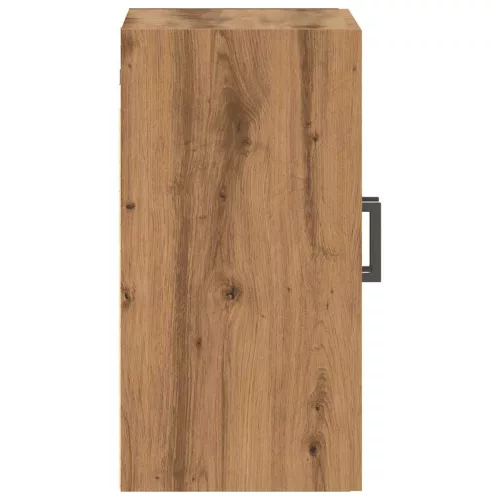  kézműves tölgy színű szerelt fa faliszekrény 60 x 31 x 60 cm