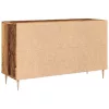  antik fa színű szerelt fa tálalószekrény 100 x 36 x 60 cm
