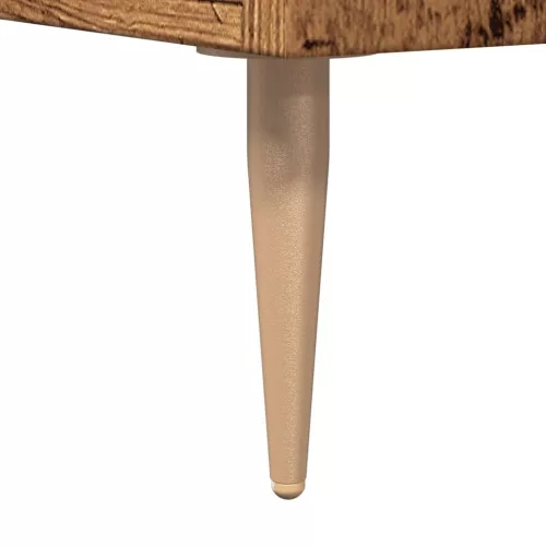  antik fa színű szerelt fa tálalószekrény 100 x 36 x 60 cm