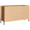  antik fa színű szerelt fa tálalószekrény 100 x 36 x 60 cm
