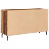  antik fa színű szerelt fa tálalószekrény 100 x 36 x 60 cm