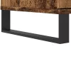  antik fa színű szerelt fa magasszekrény 60 x 36 x 110 cm