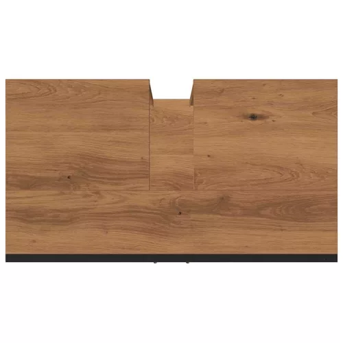  kézműves tölgy színű mosdószekrény 60 x 30 x 60 cm