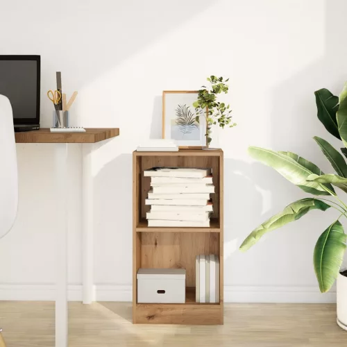  kézműves tölgy szerelt fa könyvespolc 40 x 24 x 76 cm