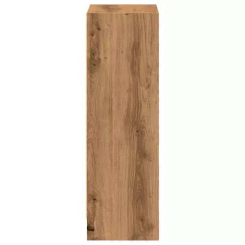  kézműves tölgy szerelt fa könyvespolc 40 x 24 x 76 cm