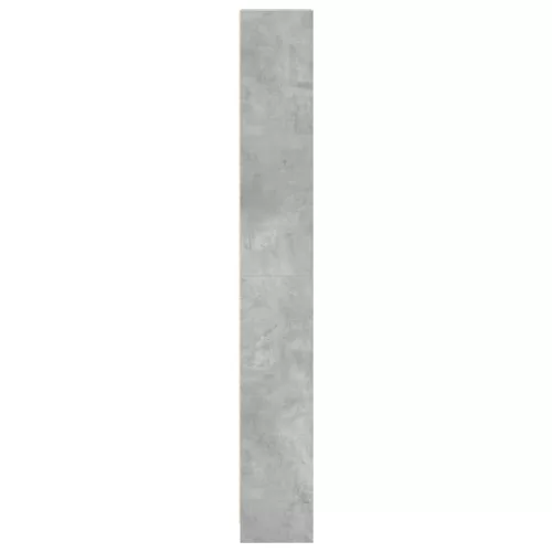  betonszürke szerelt fa könyvespolc 40 x 24 x 176 cm