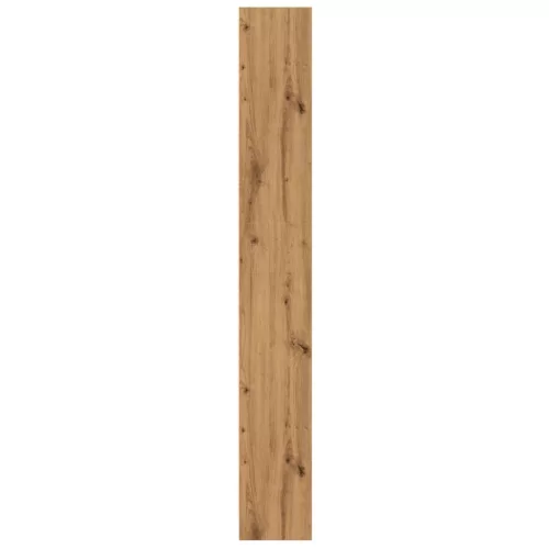  kézműves tölgy szerelt fa könyvespolc 60 x 24 x 176 cm