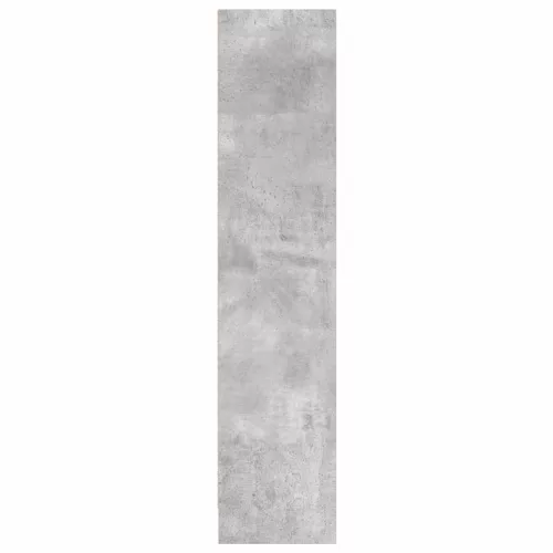  betonszürke szerelt fa könyvespolc 80 x 24 x 109 cm