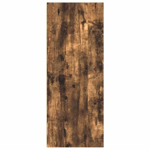  füstös tölgy színű szerelt fa könyvespolc 40 x 30 x 77 cm