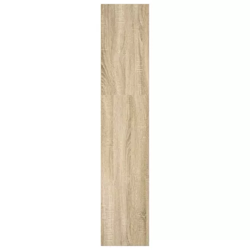  sonoma tölgy színű szerelt fa könyvespolc 40 x 30 x 152 cm