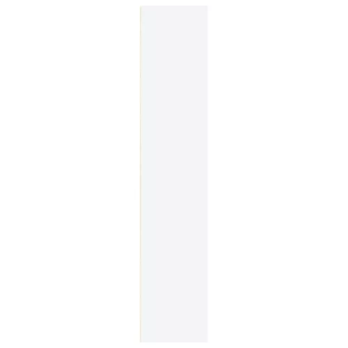  fehér szerelt fa könyvespolc 60 x 30 x 152 cm