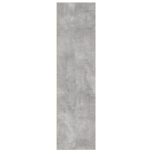  betonszürke szerelt fa könyvespolc 80 x 30 x 114 cm