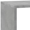  3 szintes betonszürke szerelt fa könyvespolc 137,5x29x103,5 cm