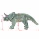 VID álló, zöld plüss triceratops XXL