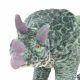 VID álló, zöld plüss triceratops XXL